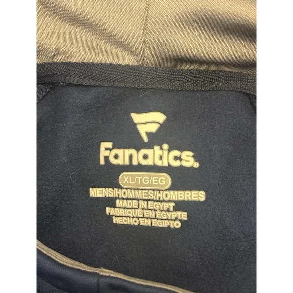 Notre Dame Fighting Irish Hoodie Mens XL NCAA Football Navy Blue Camo Fanatics - Picture 6 of 8